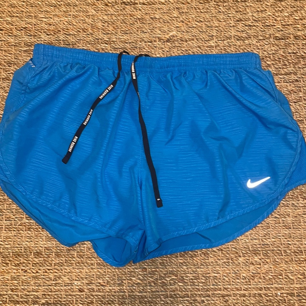 Nike Women’s Dri-Fit Running Short, blue Large